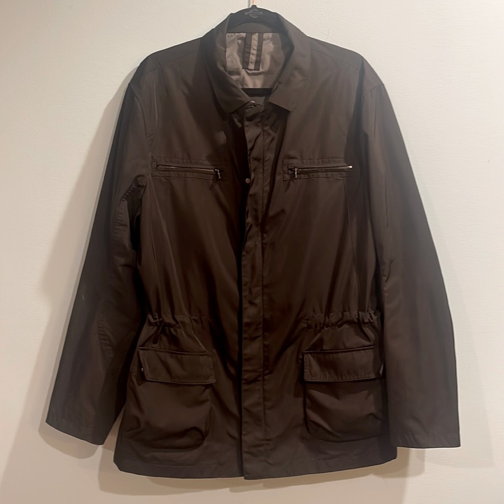 Ellie Tahari Raincoat Black size XL